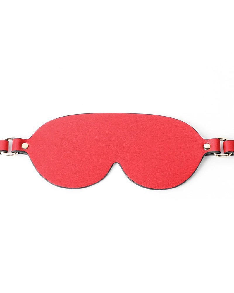 情趣皮革眼罩 (紅) BestCouple HongKong