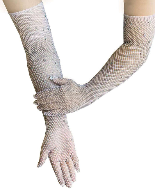 性感手套- 閃石白色 BestCouple HongKong