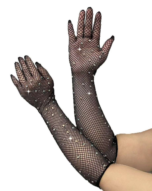 性感手套- 閃石黑色 BestCouple HongKong