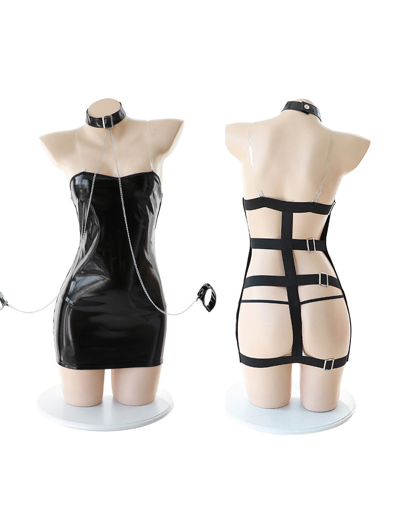 露背束縛牽引套裝 BestCouple HongKong