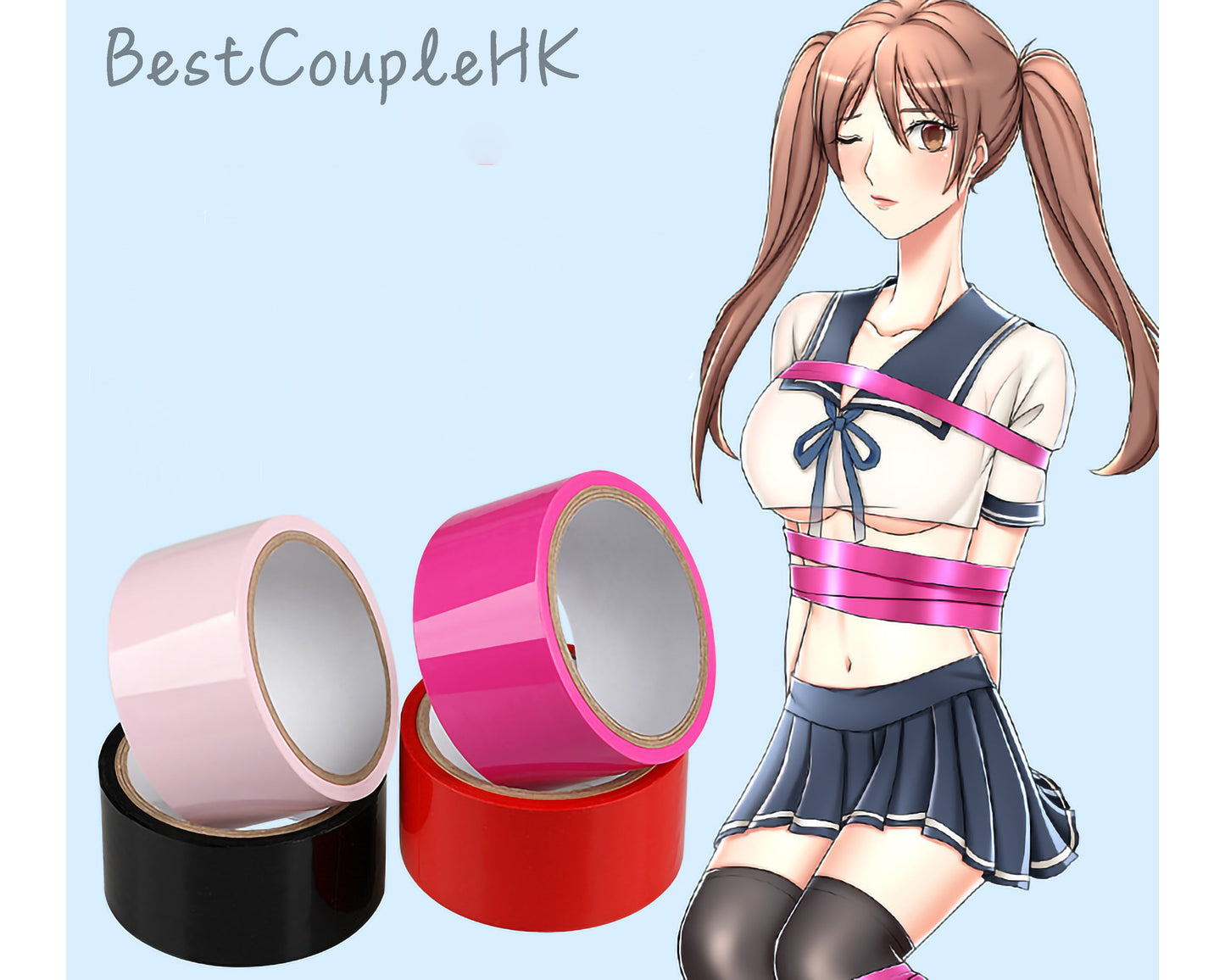 情趣玩具 靜電膠帶 粉色 BestCouple HongKong